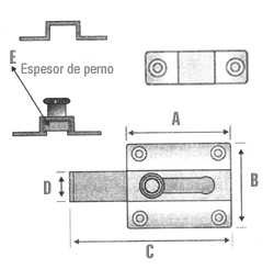 Pasadores sin llave